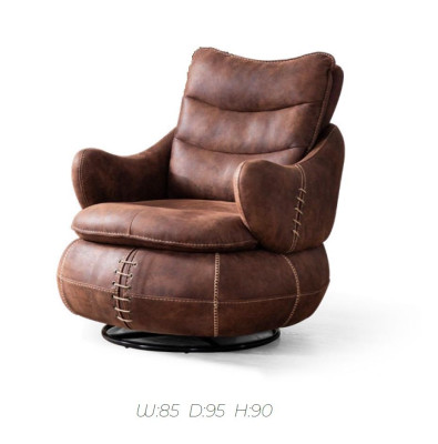 Luxury US Western Sofa Set Couch Loft Furniture 3+1 Seater Sofa Armchair 2-piece New