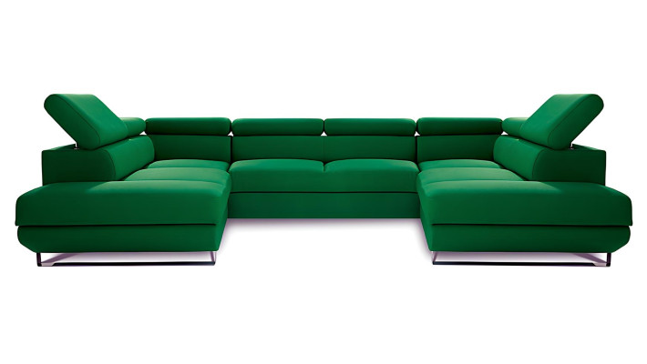 Modern U-shaped corner sofa