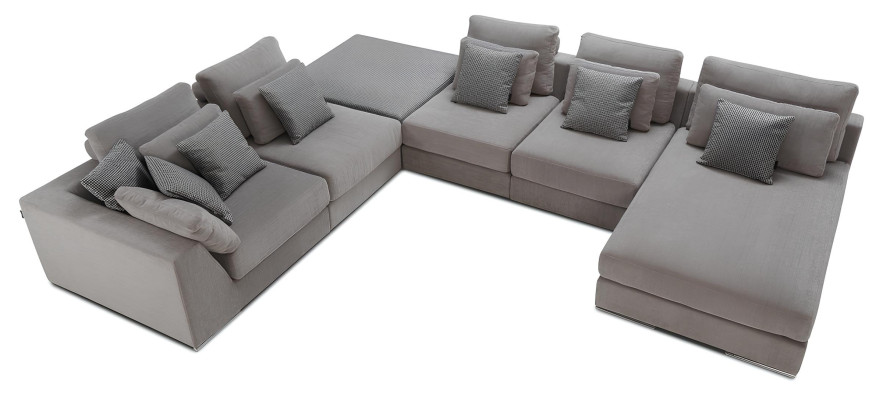 Modern U-shaped sofa