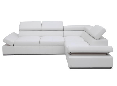 Modern corner sofa 100% leather