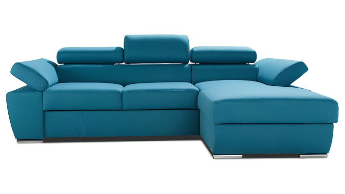 Modern corner sofa with bed function