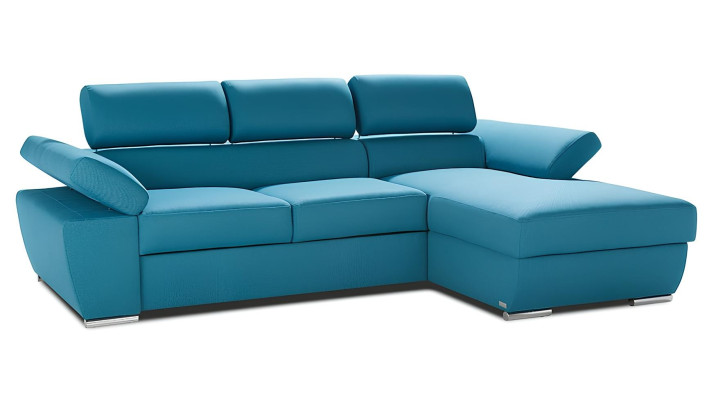 Modern corner sofa with bed function