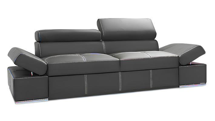 Modern 2+2.5 seater sofa with bed function