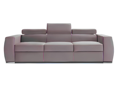 Modern sofa with bed function, upholstered, 2.5-seater, new