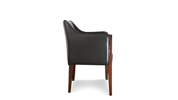 Design armchair with cushion for 1 person 100% new Italian leather
