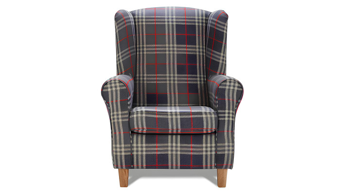 Designed lounge chair