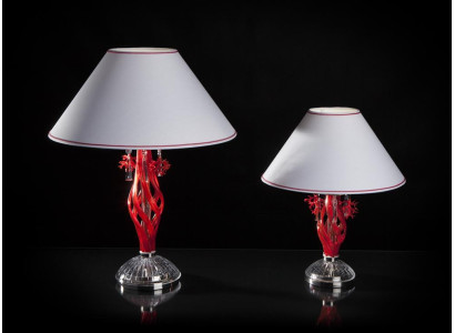 Red table lamps Modern crystal lamps