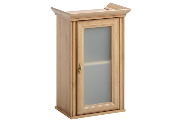 Fali shelf made of solid wood for the kitchen and bathroom