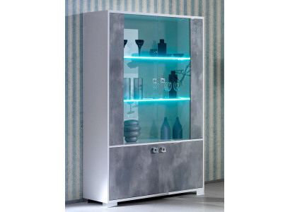LED glass cabinet