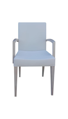 Modern dining chair set with armchair, 4x new