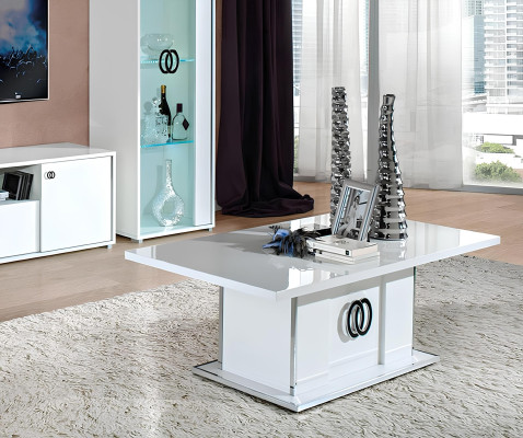 Designer wooden coffee table for living room