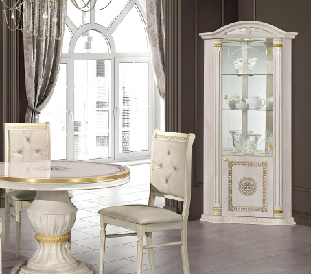 Corner dining table and chair set RTV 6 pieces