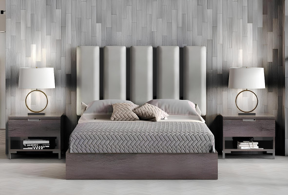 Luxury hotel bed Upholstered bed Double bed Bed frame Luxury design 180x200cm