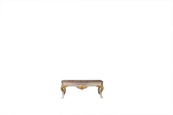 Classic Baroque wooden coffee table - Classic furniture living room tables