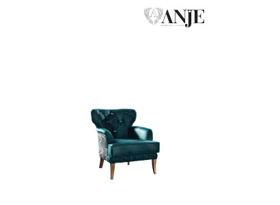 Luxury design armchair for living room, individual armchair, upholstered furniture, new