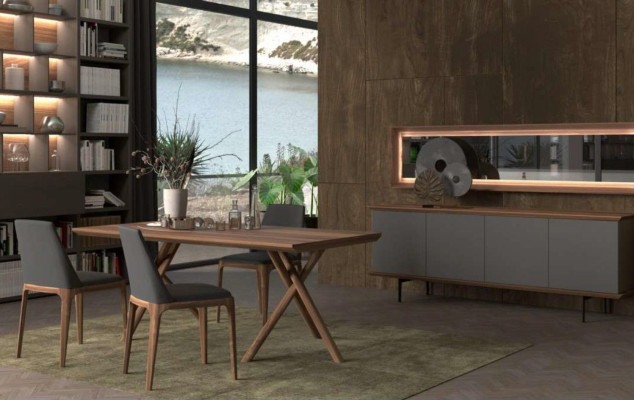 Luxury mobile display cabinet