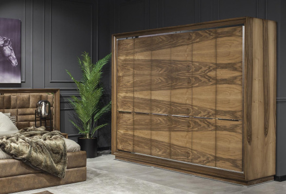 Hotel furniture set in brown color 4 pieces