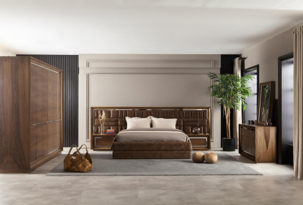 Luxury wardrobe, 277 cm, 6 doors and large storage space