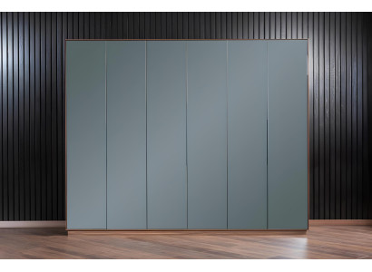 Perfect bedroom furniture set with bed, nightstands, and 4-piece wardrobe.