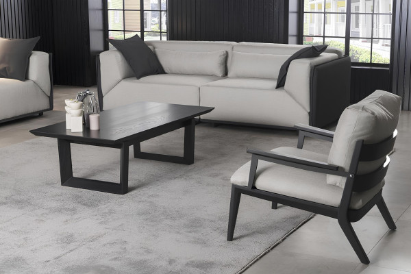 Luxury sofa, hotel quality sofa 3211 table