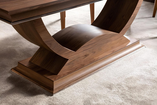 Dining furniture set with table and chairs