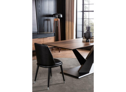 Dining set with table and 4 chairs