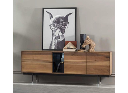 Modern practical coffee buffet with new storage space