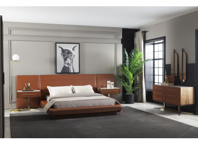 Luxury designer wardrobe with gold legs