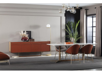 Table and chairs 6-piece set