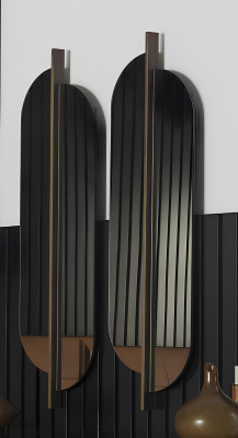 Modern dresser with mirror