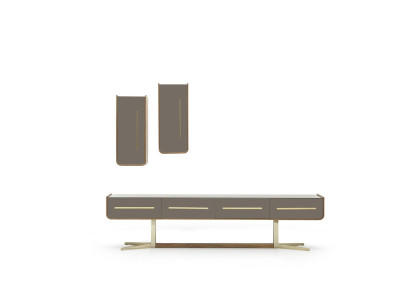 TV shelf Puinen for the living room
