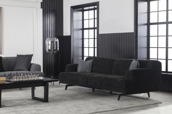 Sofa set 4+3+1 with table