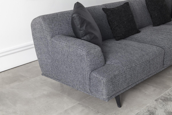 Sofa set 4+3+1 with table
