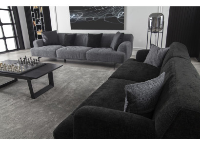 Corner sofa 3-seater 235 cm fabric