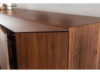 Brown dining table set of 9, chairs and nightstand