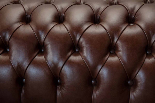 New upholstered Chesterfield 2-seater sofa