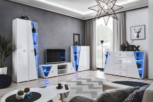 Luxury furniture set with modern TV stand