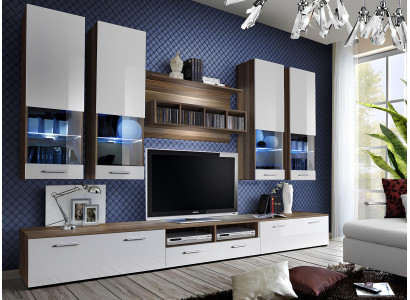 Mobile living room furniture TV stand wall cabinet luxury furniture