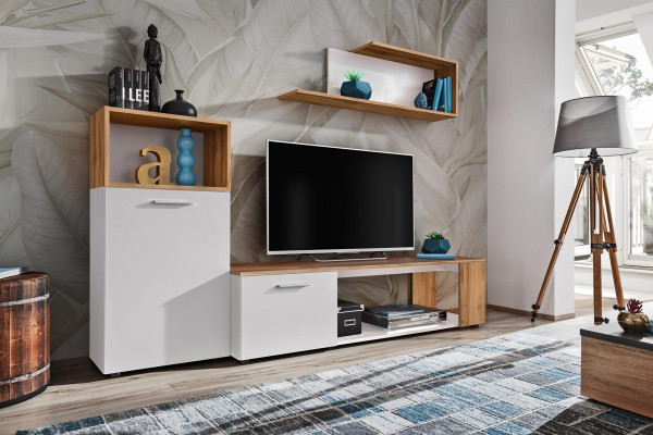 Designer luxury complete modern wooden wall