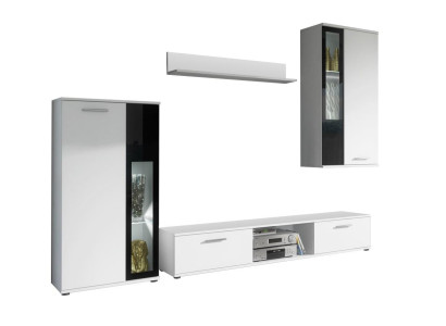 Luxury equipped wall ensemble for modern living room furniture
