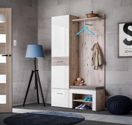 Modern luxury style hallway furniture set
