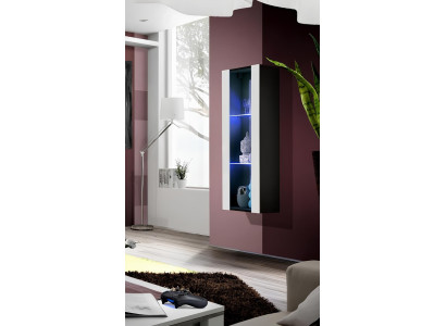 Modern and luxurious wall-mounted display cabinet