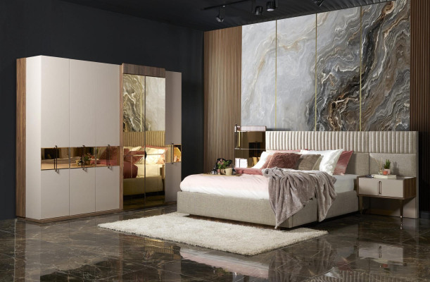 Modern and luxury coat rack bedroom furniture style