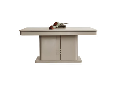 Modern dining table with luxurious design in new wood