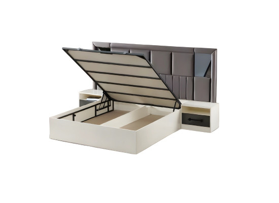 Modern wooden design matrimonial bed