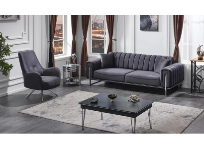 2-piece fabric sofa set Sofa Armchair Modern upholstery sofas for living room