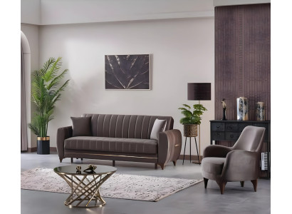 3-seater sofa design armchair living room modern upholstered furniture