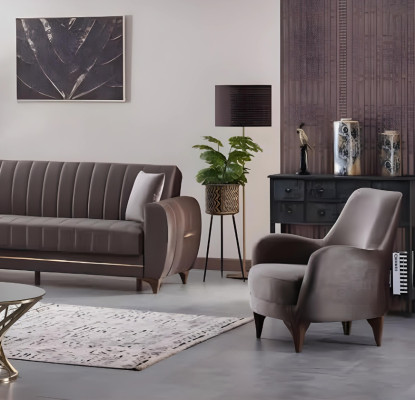 Luxury modern design armchair for living room