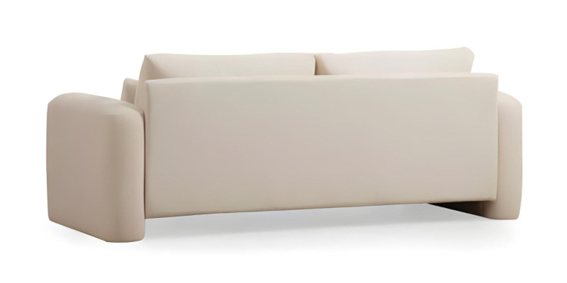 Luxurious white designer sofa set for living room 3 pieces