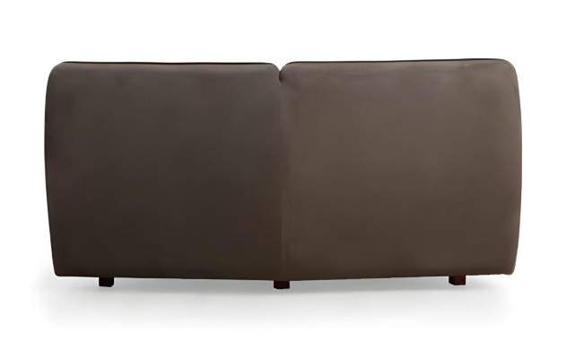 Gray 6-seater design fabric sofa